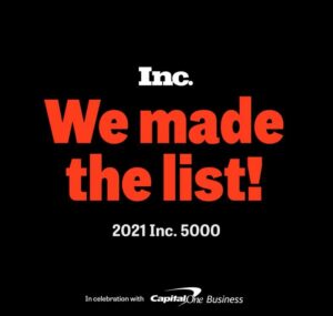 Inc. 5000 Fastest-Growing Company